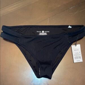Shade & Shore Elegant Black Bikini Bottom
